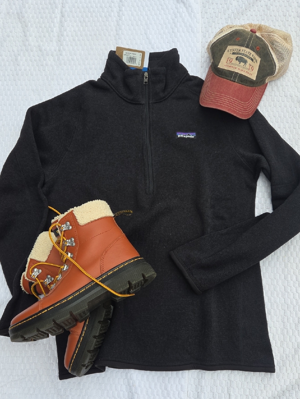 Patagonia 1/4 Zip Sweater Torchy's Tacos Exclusive Women's Sz. L
